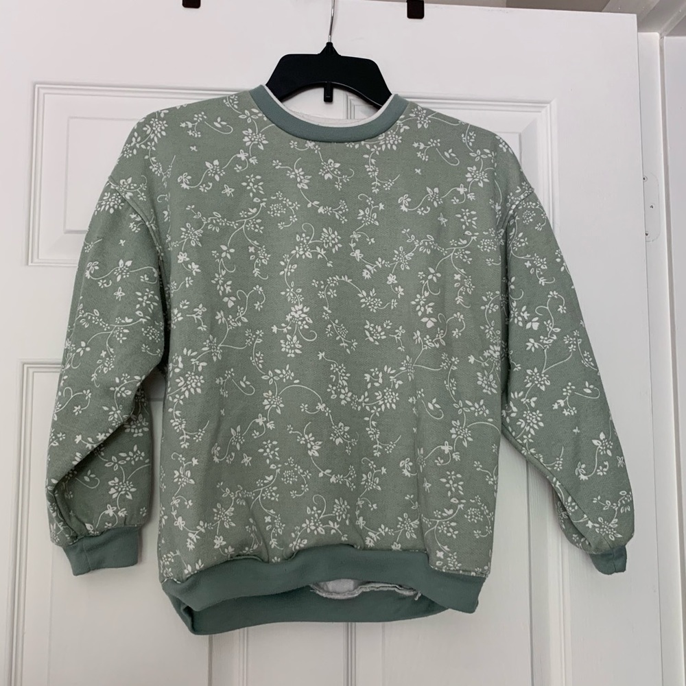 2 for $20 VINTAGE floral sweater